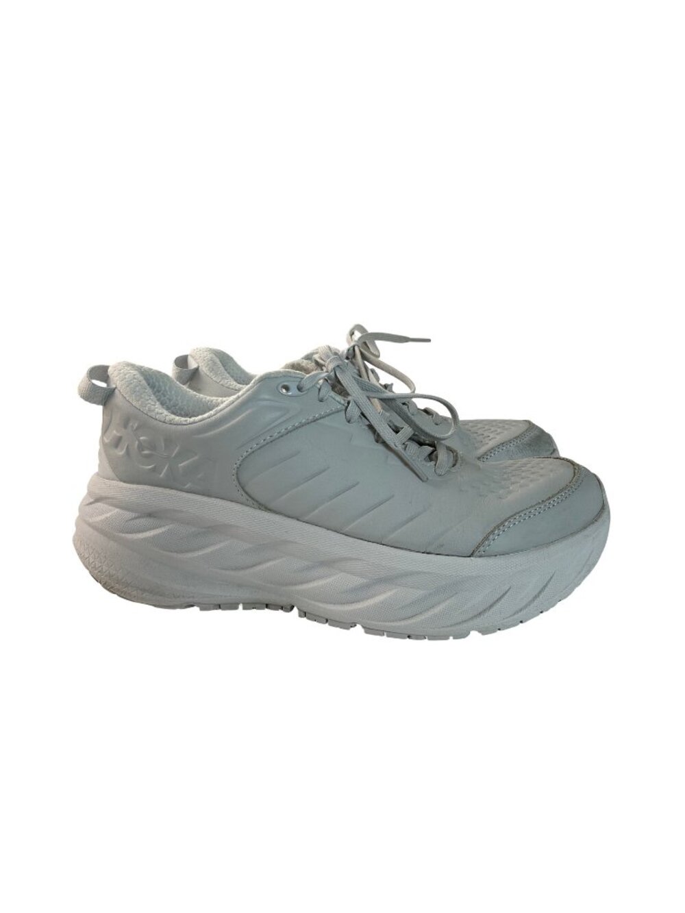 HOKA Women's Bondi SR Slip-Resistant Leather Shoes